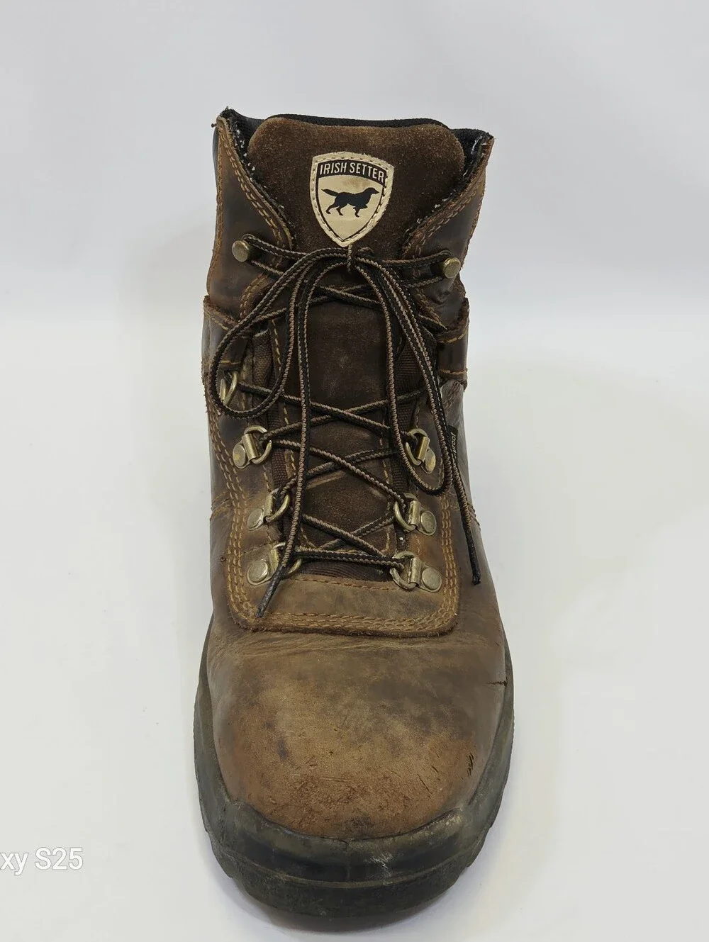 Irish Setter Steel Toe Waterproof Leather Work Boots Men’s 8.5 EE